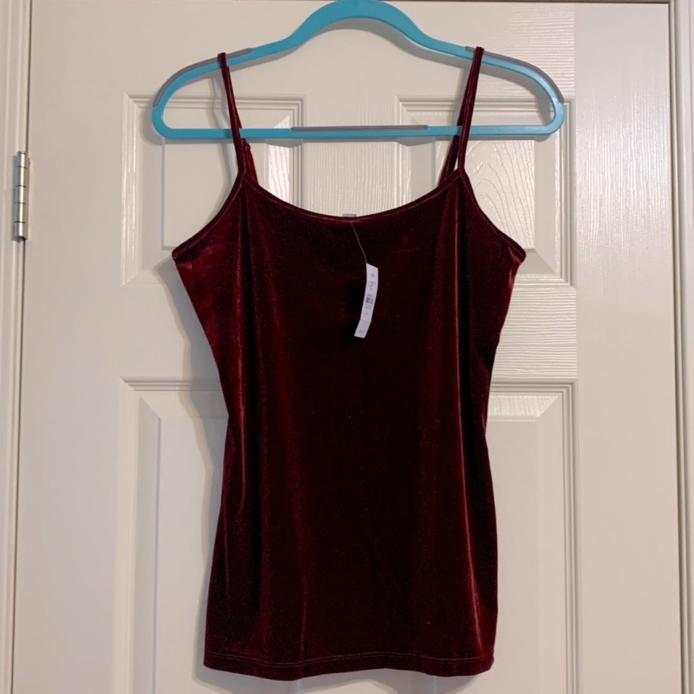 BNWT Loft velvet tank